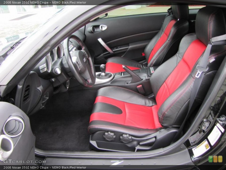 NISMO Black/Red Interior Photo for the 2008 Nissan 350Z NISMO Coupe #46340754