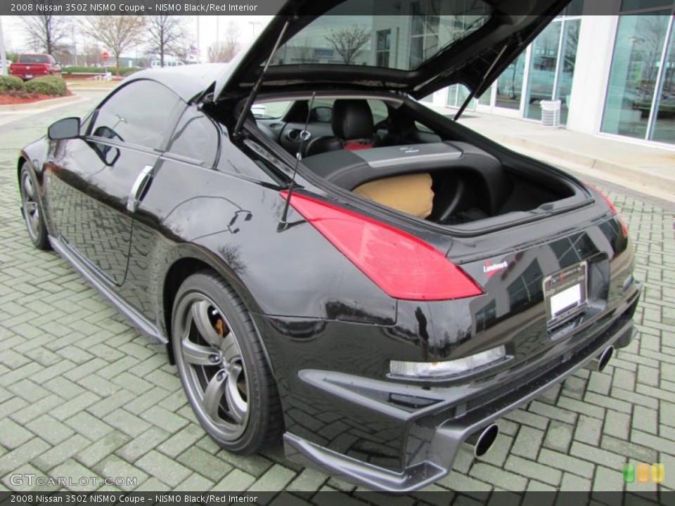 NISMO Black/Red Interior Trunk for the 2008 Nissan 350Z NISMO Coupe #46340790