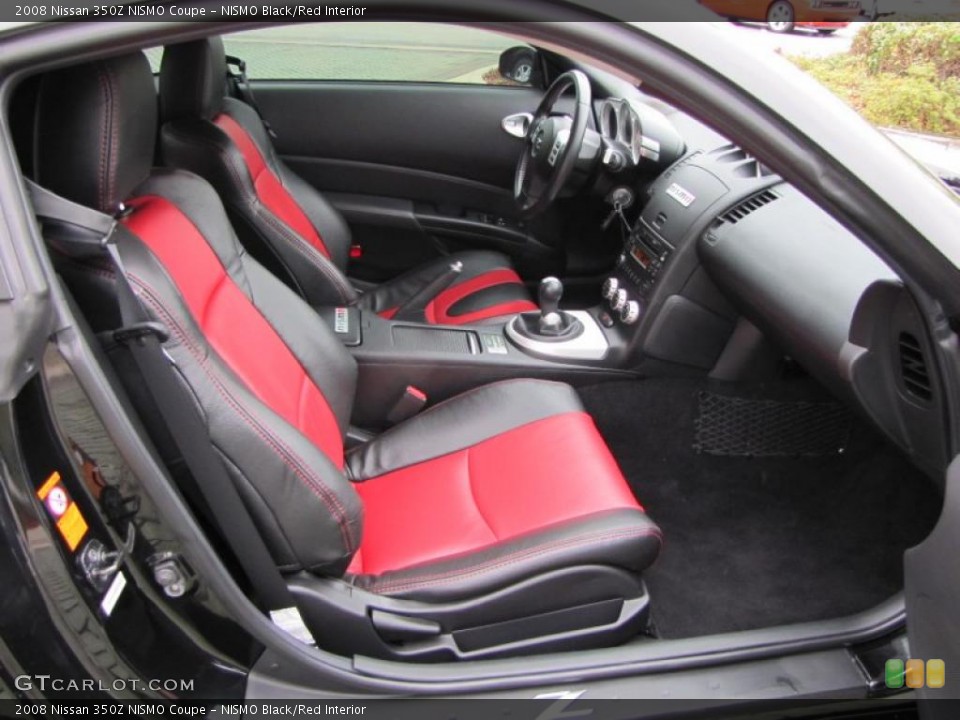 NISMO Black/Red Interior Photo for the 2008 Nissan 350Z NISMO Coupe #46340814