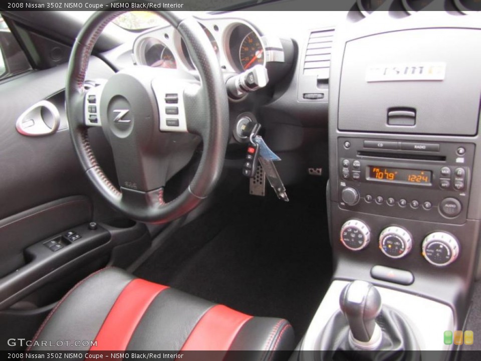 NISMO Black/Red Interior Dashboard for the 2008 Nissan 350Z NISMO Coupe #46340853