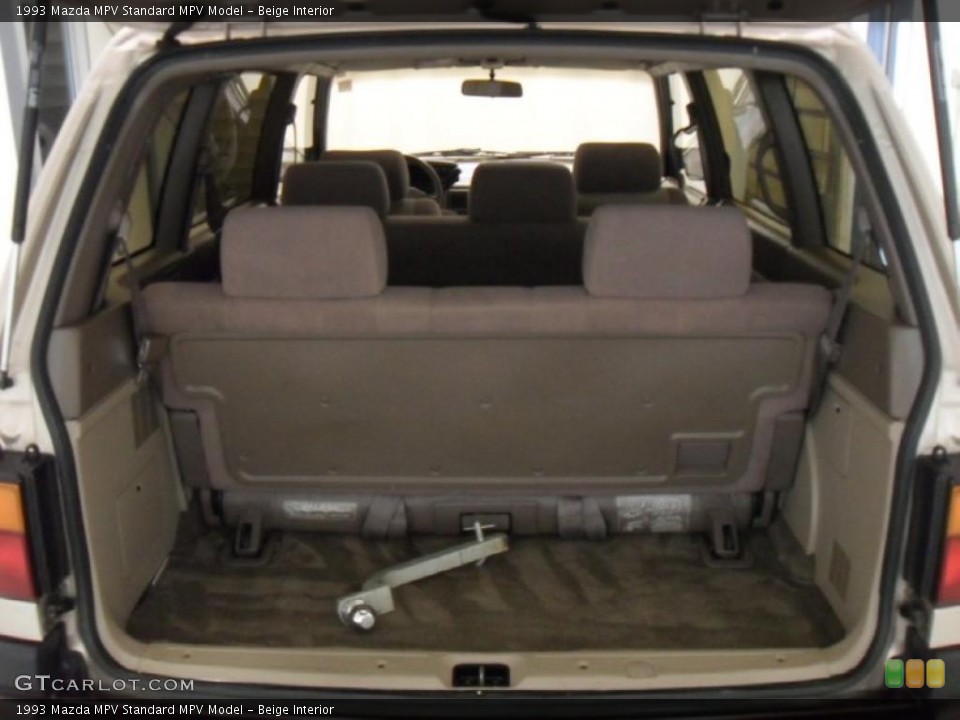 Beige Interior Trunk for the 1993 Mazda MPV  #46340982