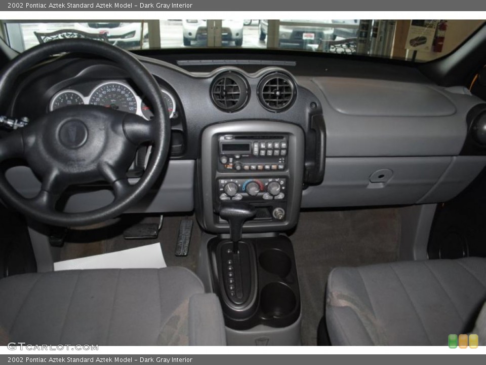 Dark Gray Interior Dashboard For The 2002 Pontiac Aztek