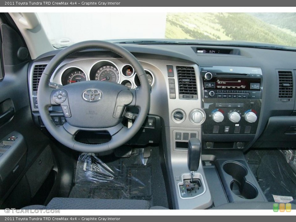 Graphite Gray Interior Dashboard for the 2011 Toyota Tundra TRD CrewMax 4x4 #46341000