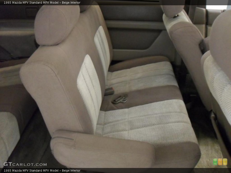 Beige Interior Photo for the 1993 Mazda MPV  #46341006