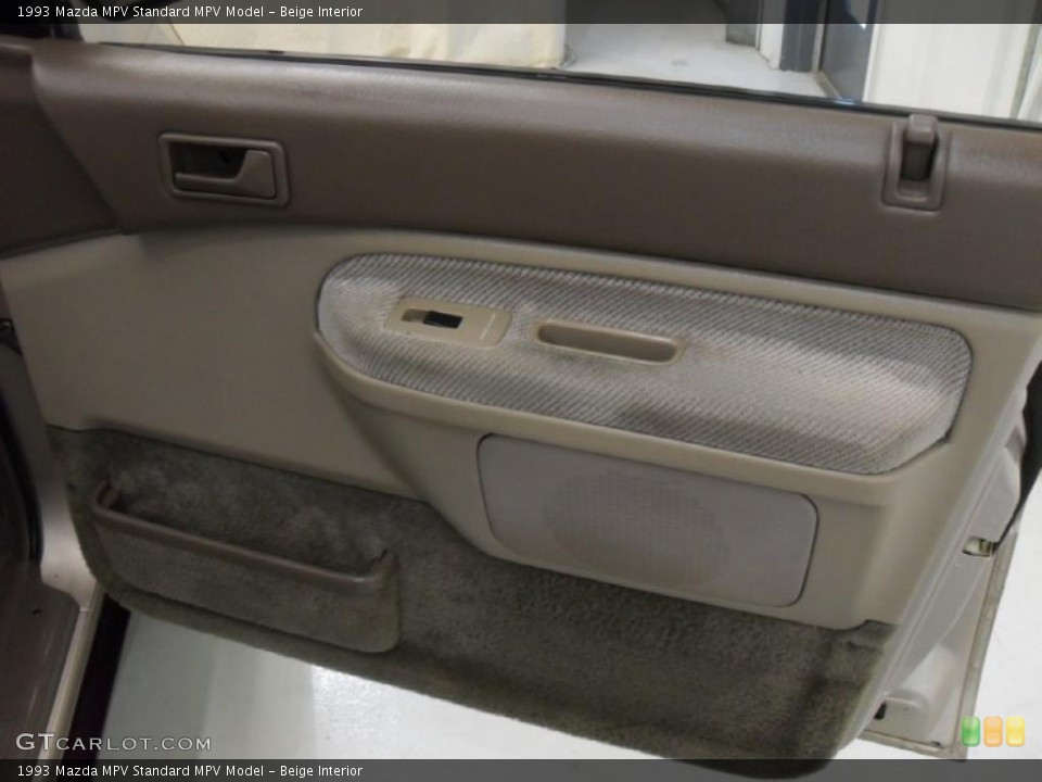 Beige Interior Door Panel for the 1993 Mazda MPV  #46341072