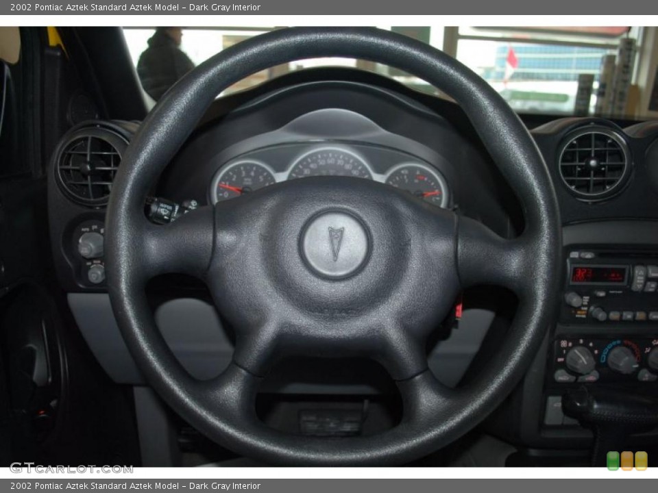 Dark Gray Interior Steering Wheel For The 2002 Pontiac Aztek