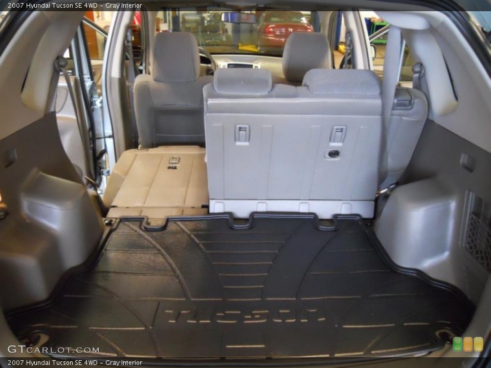 Gray Interior Trunk for the 2007 Hyundai Tucson SE 4WD #46342872