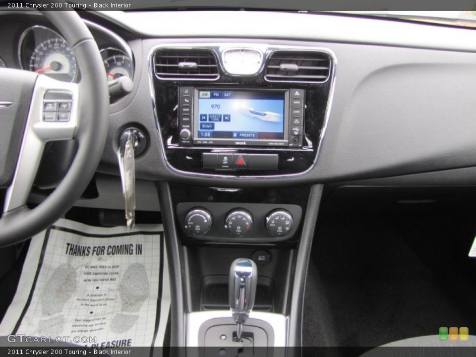 Black Interior Dashboard for the 2011 Chrysler 200 Touring #46343346