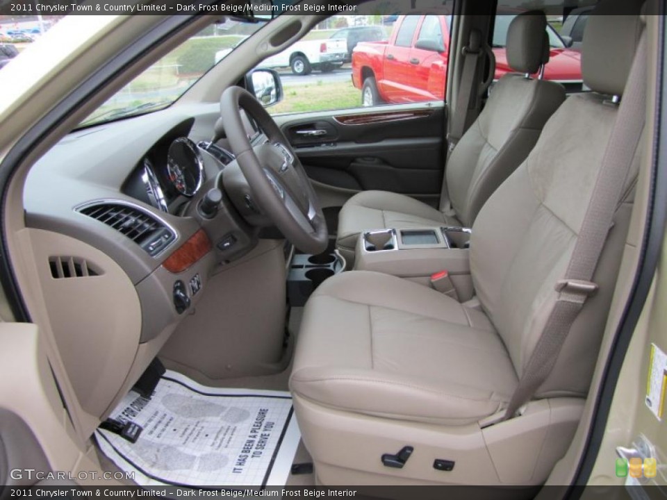Dark Frost Beige/Medium Frost Beige Interior Photo for the 2011 Chrysler Town & Country Limited #46343454