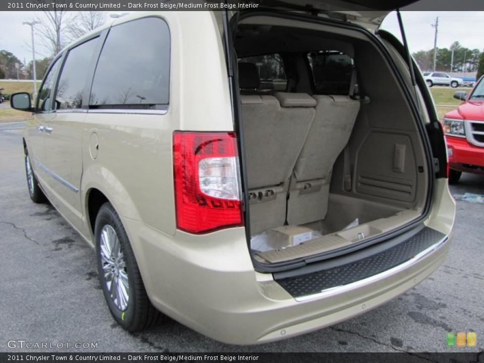Dark Frost Beige/Medium Frost Beige Interior Trunk for the 2011 Chrysler Town & Country Limited #46343460