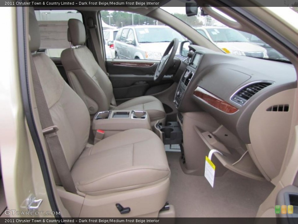 Dark Frost Beige/Medium Frost Beige Interior Photo for the 2011 Chrysler Town & Country Limited #46343475