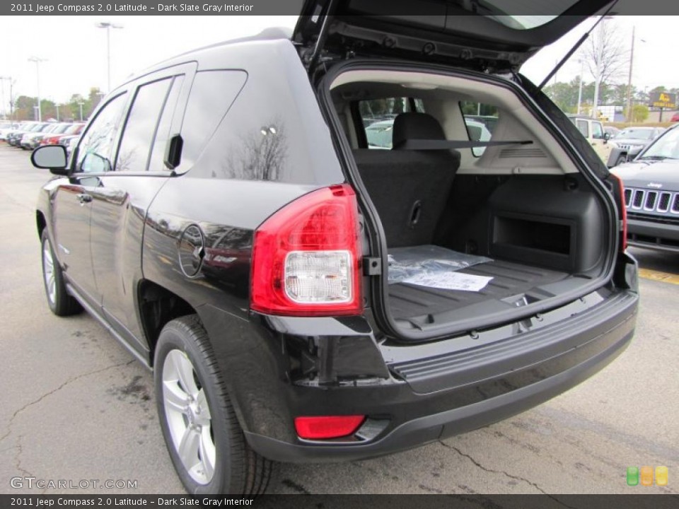 Dark Slate Gray Interior Trunk for the 2011 Jeep Compass 2.0 Latitude #46343640