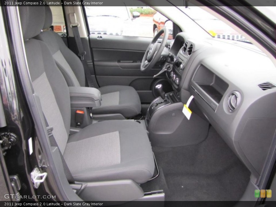 Dark Slate Gray Interior Photo for the 2011 Jeep Compass 2.0 Latitude #46343646