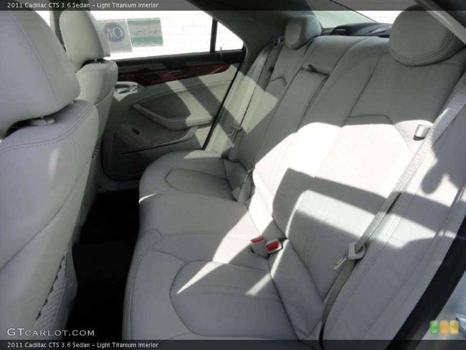 Light Titanium Interior Photo for the 2011 Cadillac CTS 3.6 Sedan #46345826