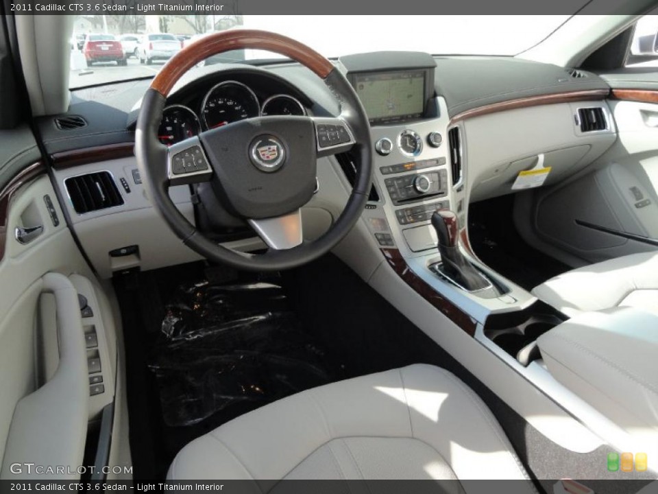 Light Titanium Interior Prime Interior for the 2011 Cadillac CTS 3.6 Sedan #46345835