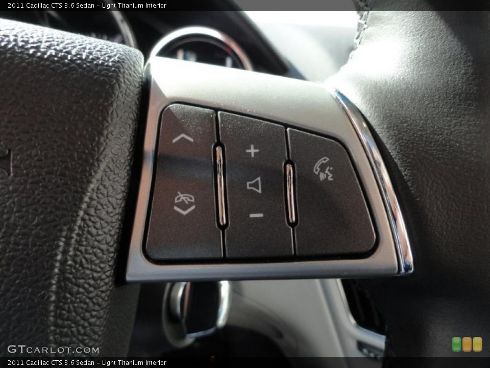 Light Titanium Interior Controls for the 2011 Cadillac CTS 3.6 Sedan #46345994