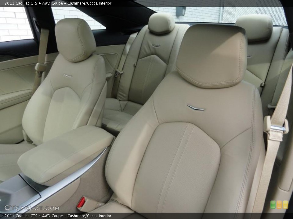 Cashmere/Cocoa Interior Photo for the 2011 Cadillac CTS 4 AWD Coupe #46346156