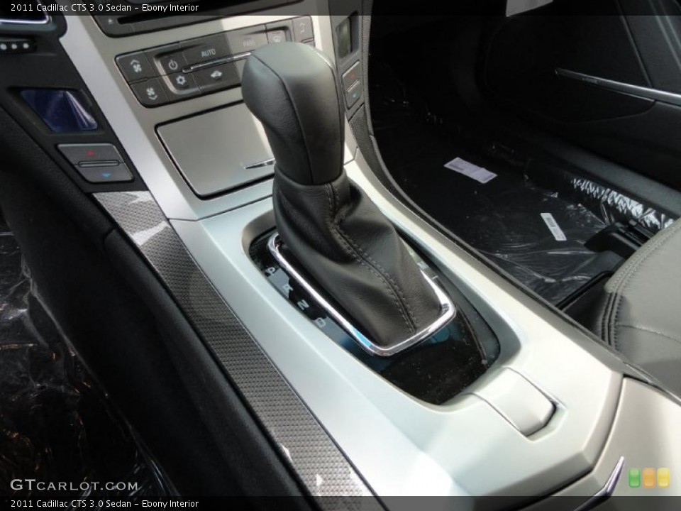 Ebony Interior Transmission for the 2011 Cadillac CTS 3.0 Sedan #46346846