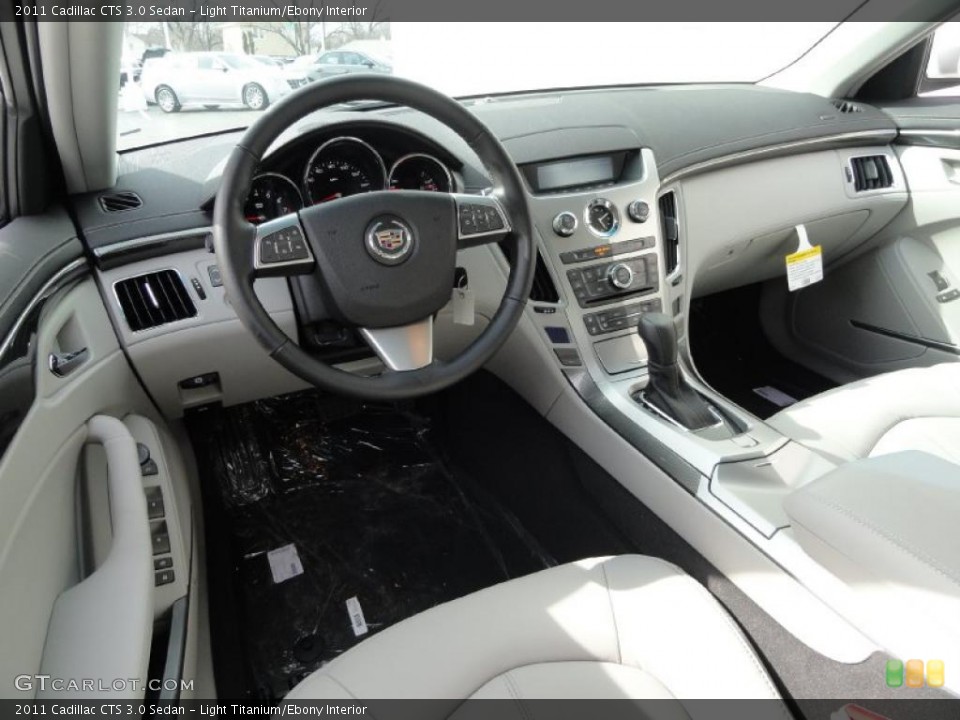 Light Titanium/Ebony Interior Dashboard for the 2011 Cadillac CTS 3.0 Sedan #46347038