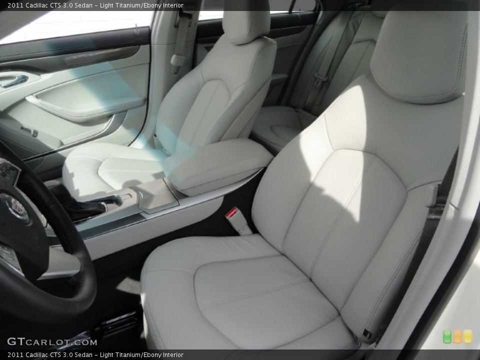 Light Titanium/Ebony Interior Photo for the 2011 Cadillac CTS 3.0 Sedan #46347044