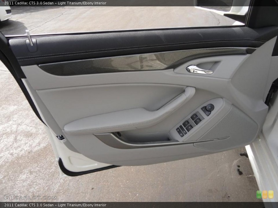 Light Titanium/Ebony Interior Door Panel for the 2011 Cadillac CTS 3.0 Sedan #46347059