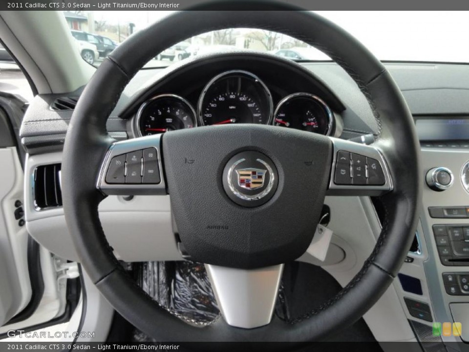 Light Titanium/Ebony Interior Gauges for the 2011 Cadillac CTS 3.0 Sedan #46347077