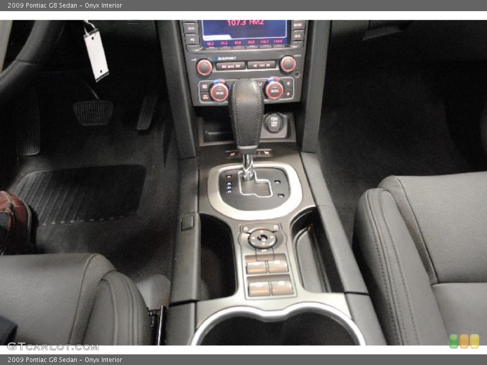 Onyx Interior Transmission for the 2009 Pontiac G8 Sedan #46348355