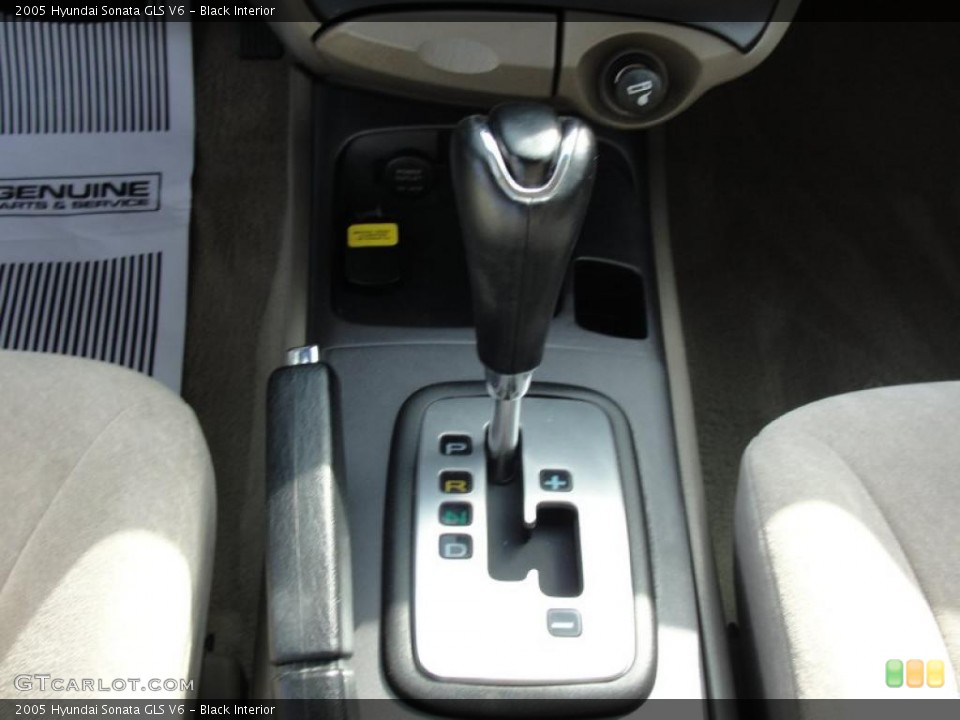 Black Interior Transmission for the 2005 Hyundai Sonata GLS V6 #46352720
