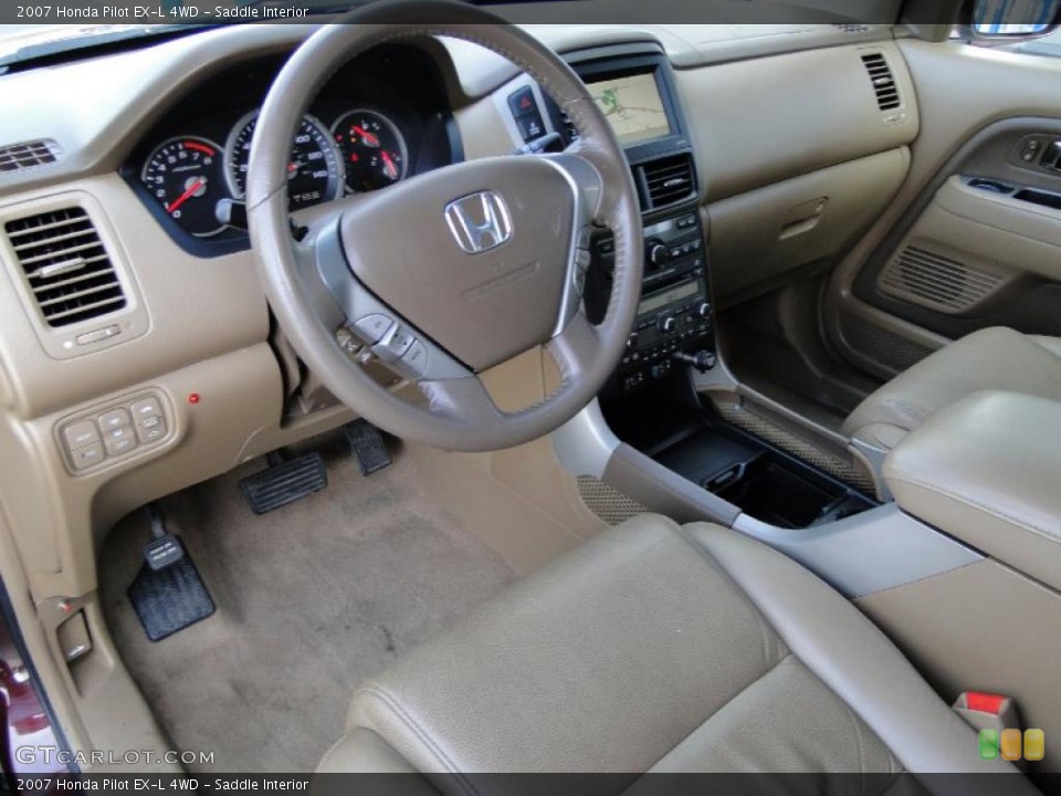 Saddle Interior Photo for the 2007 Honda Pilot EX-L 4WD #46354940