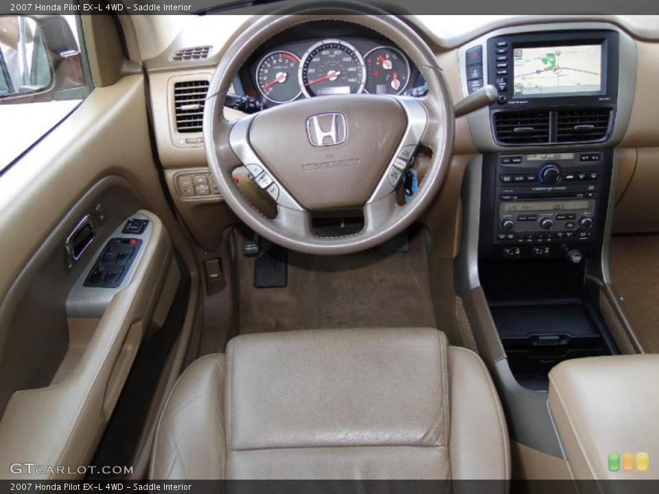 Saddle Interior Dashboard for the 2007 Honda Pilot EX-L 4WD #46354997