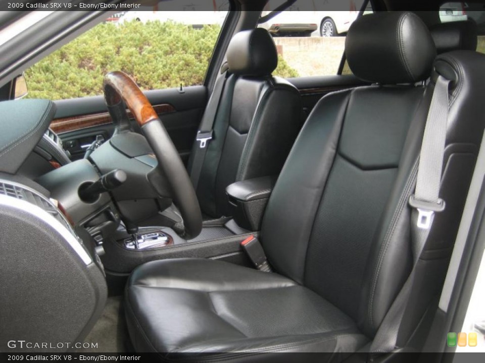 Ebony/Ebony Interior Photo for the 2009 Cadillac SRX V8 #46356227
