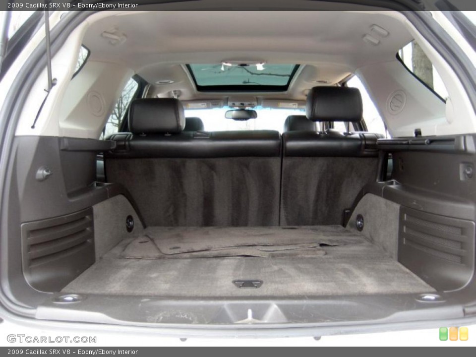 Ebony/Ebony Interior Trunk for the 2009 Cadillac SRX V8 #46356272
