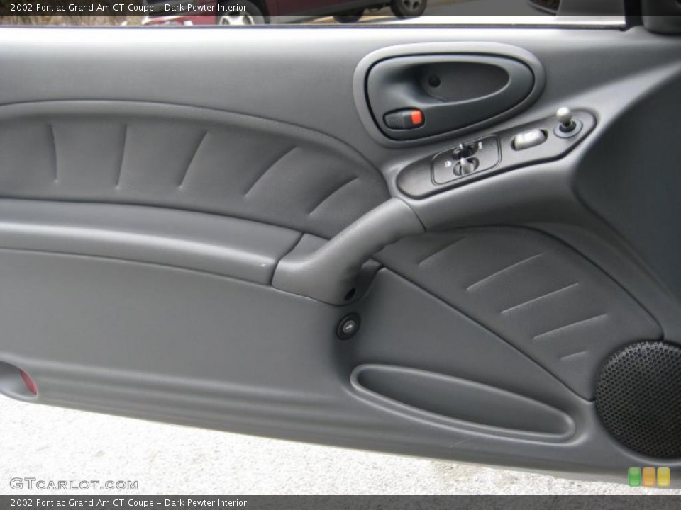 Dark Pewter Interior Door Panel for the 2002 Pontiac Grand Am GT Coupe #46356338