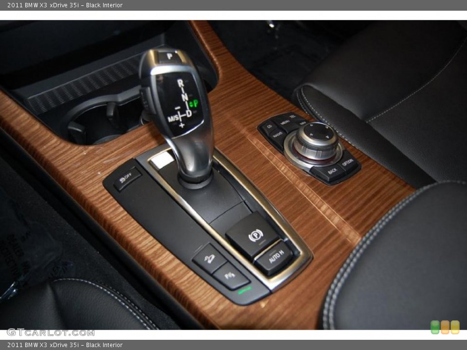 Black Interior Transmission for the 2011 BMW X3 xDrive 35i #46357937