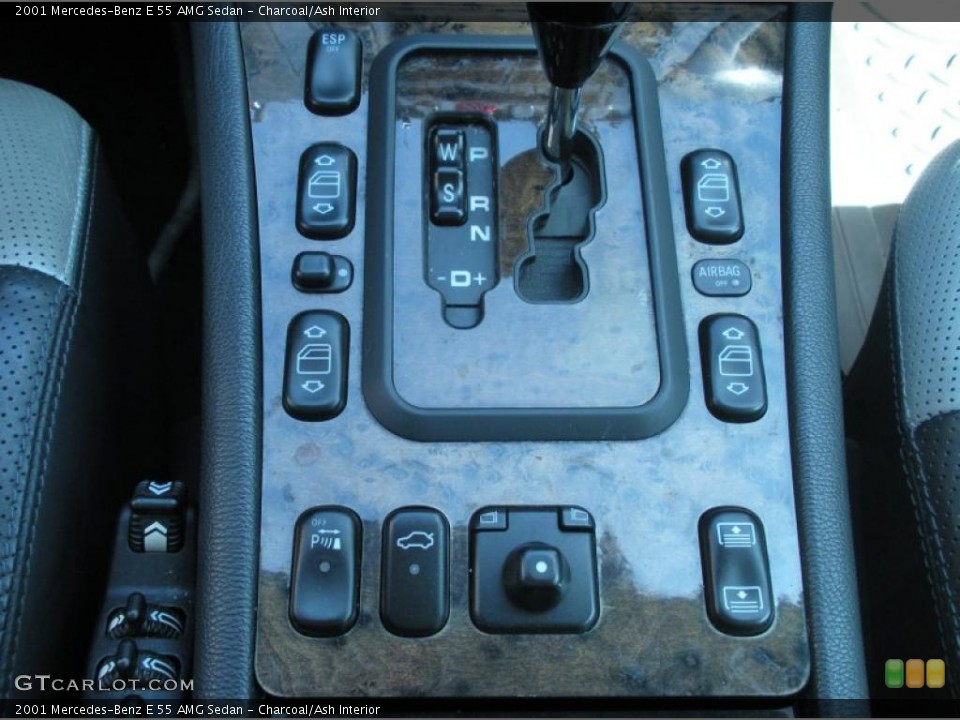 Charcoal/Ash Interior Transmission for the 2001 Mercedes-Benz E 55 AMG Sedan #46360598