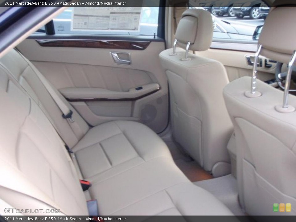 Almond/Mocha Interior Photo for the 2011 Mercedes-Benz E 350 4Matic Sedan #46361579