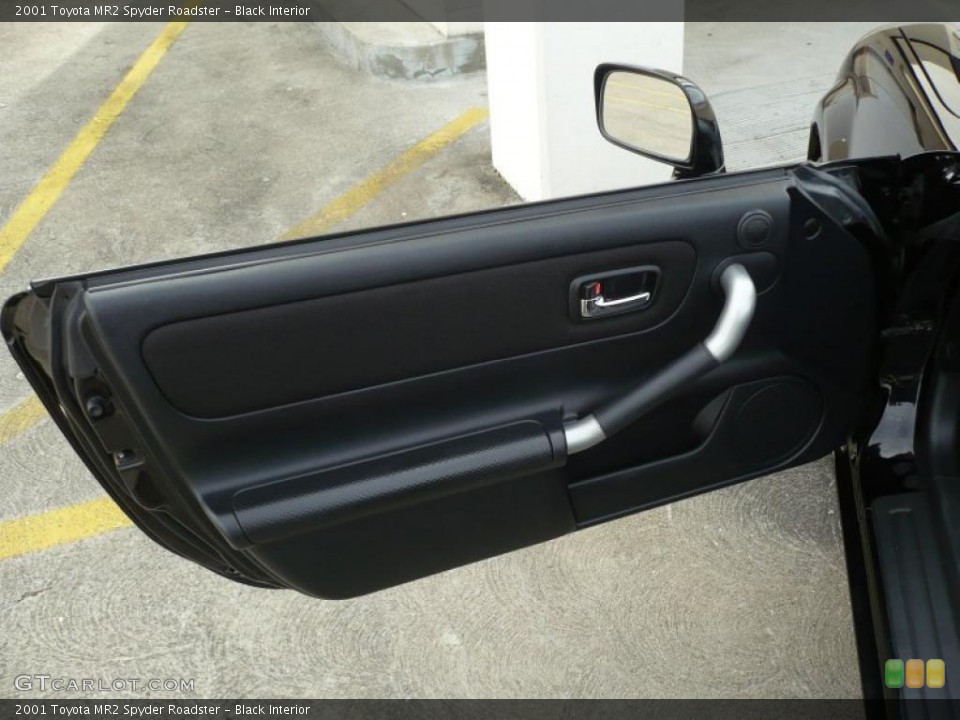 Black Interior Door Panel for the 2001 Toyota MR2 Spyder Roadster #46363199