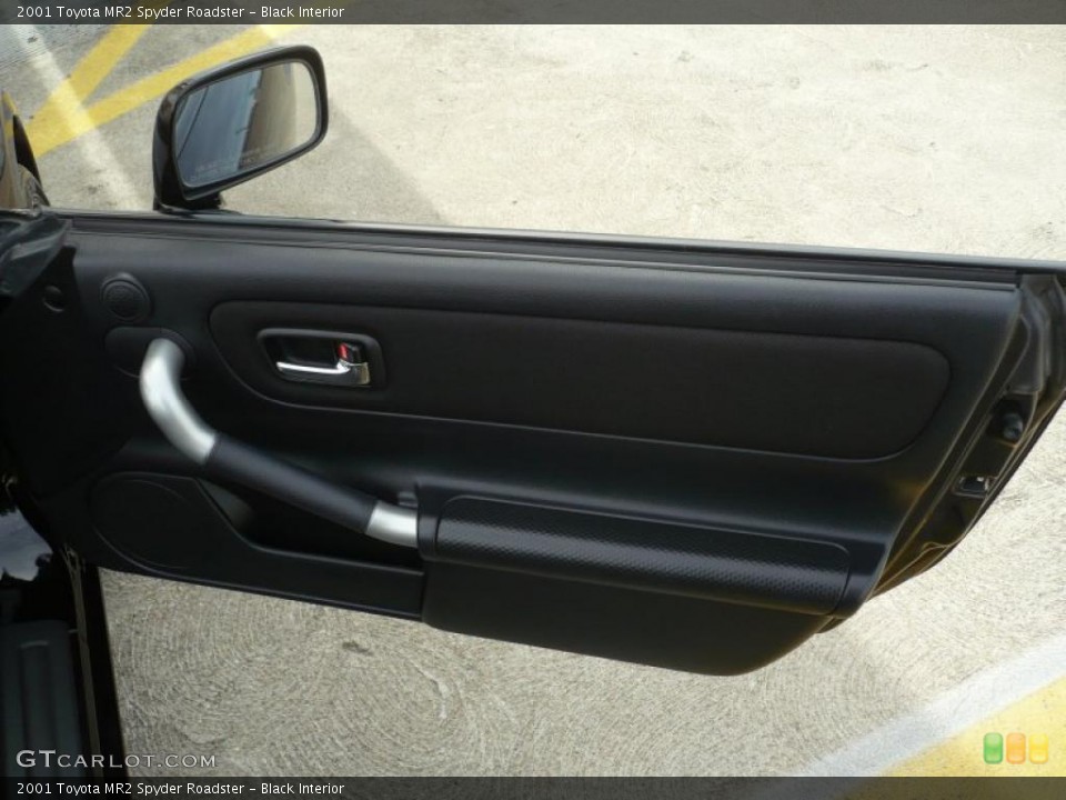 Black Interior Door Panel for the 2001 Toyota MR2 Spyder Roadster #46363208