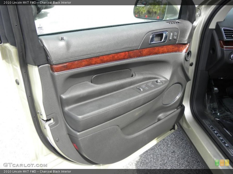 Charcoal Black Interior Door Panel for the 2010 Lincoln MKT FWD #46367376
