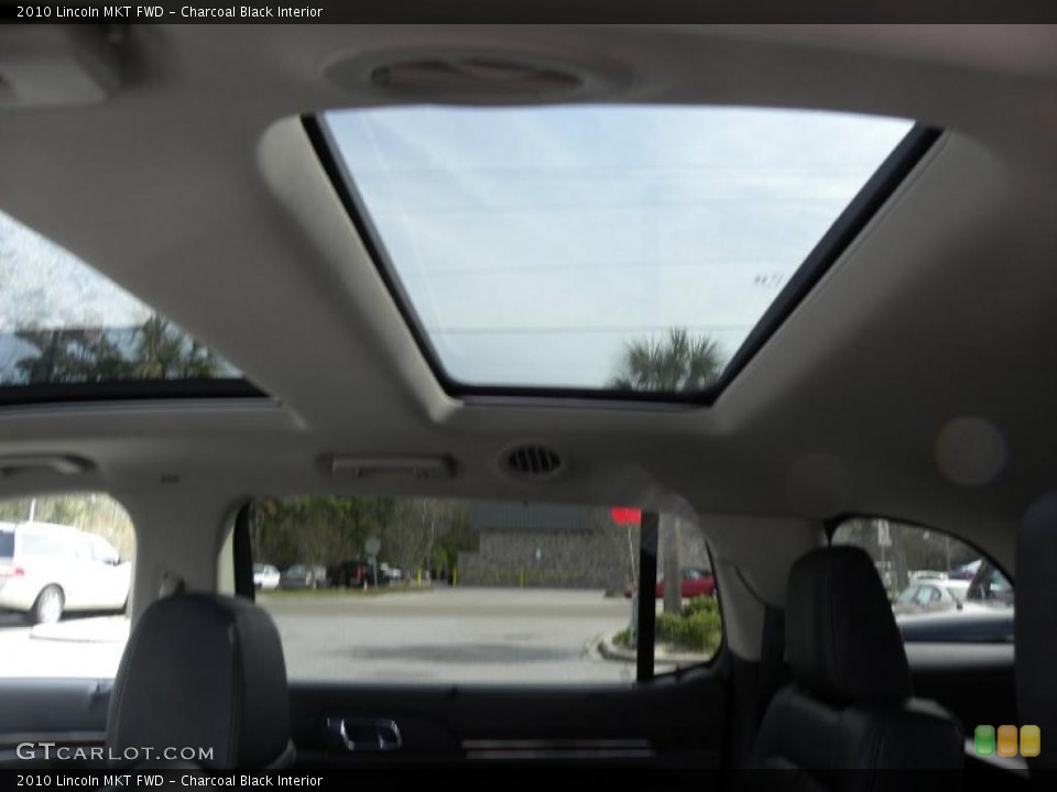 Charcoal Black Interior Sunroof for the 2010 Lincoln MKT FWD #46367391
