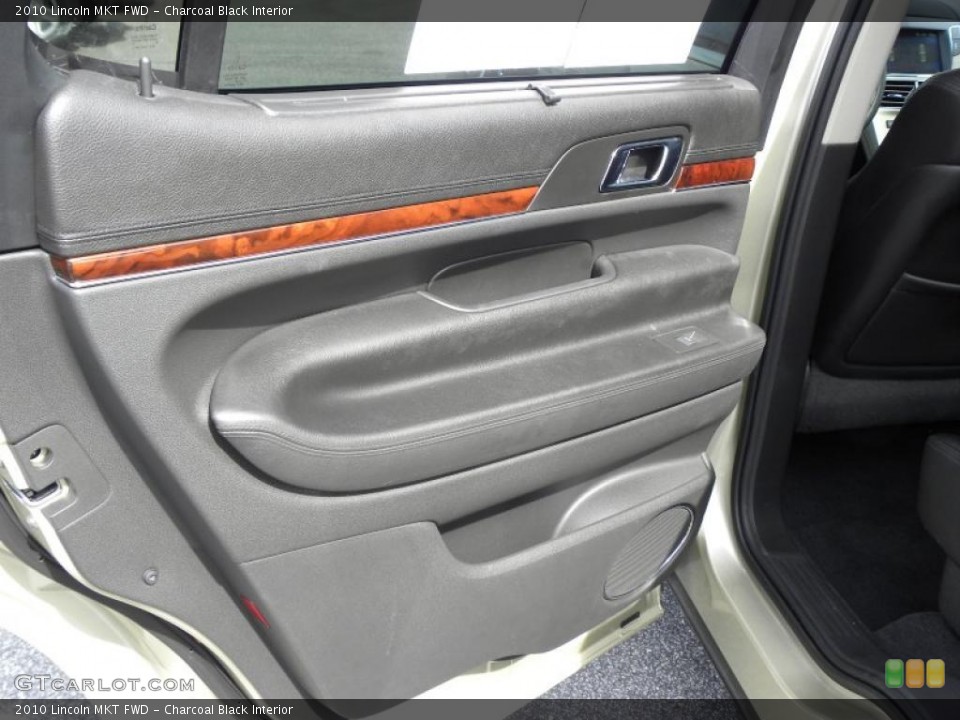 Charcoal Black Interior Door Panel for the 2010 Lincoln MKT FWD #46367394