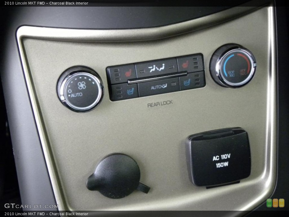 Charcoal Black Interior Controls for the 2010 Lincoln MKT FWD #46367418