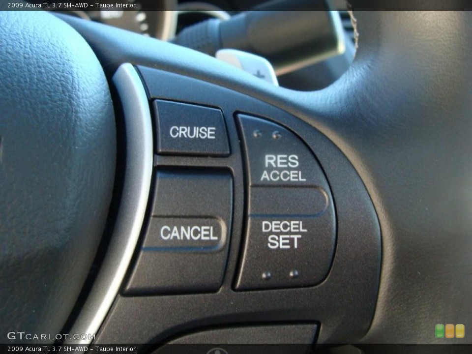 Taupe Interior Controls for the 2009 Acura TL 3.7 SH-AWD #46373109