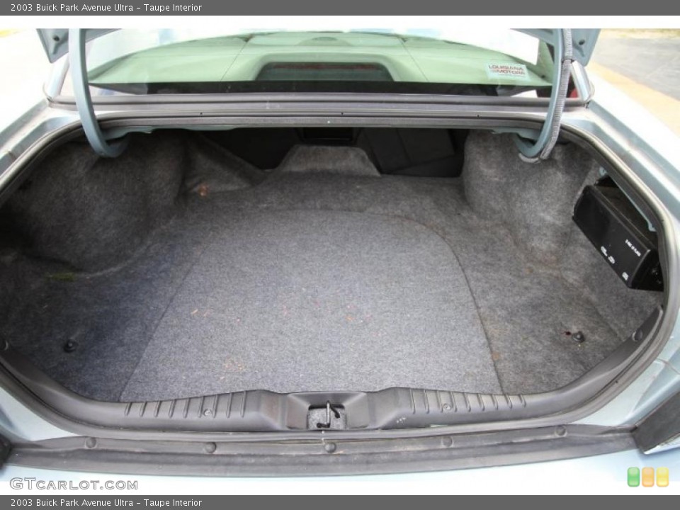 Taupe Interior Trunk for the 2003 Buick Park Avenue Ultra #46373517