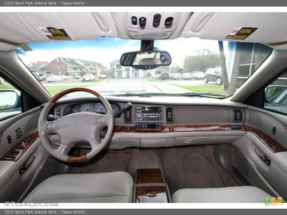 Taupe Interior Dashboard for the 2003 Buick Park Avenue Ultra #46373571