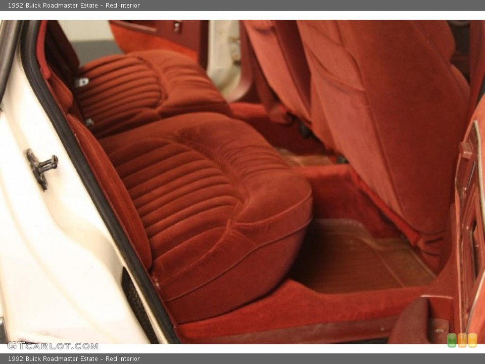 Red 1992 Buick Roadmaster Interiors