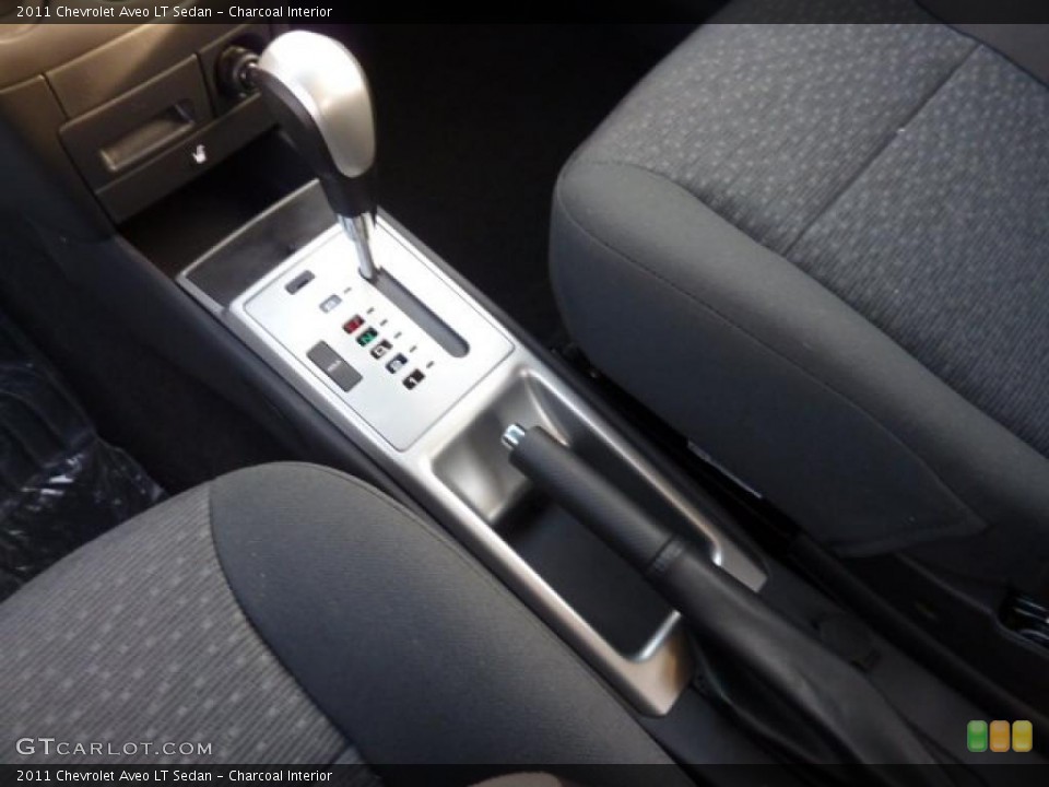 Charcoal Interior Transmission for the 2011 Chevrolet Aveo LT Sedan #46376340