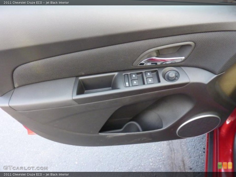 Jet Black Interior Door Panel for the 2011 Chevrolet Cruze ECO #46377702
