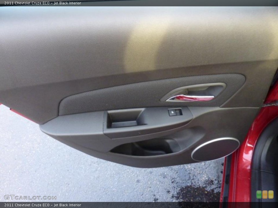 Jet Black Interior Door Panel for the 2011 Chevrolet Cruze ECO #46377705