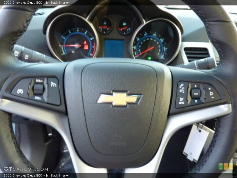 Jet Black Interior Controls for the 2011 Chevrolet Cruze ECO #46378131